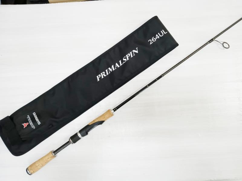 【中古】シマノ×ジャッカル 21ポイズングロリアス 264SUL+ シマノ×ジャッカル ポイズン グロリアス 264UL プライマルスピン
